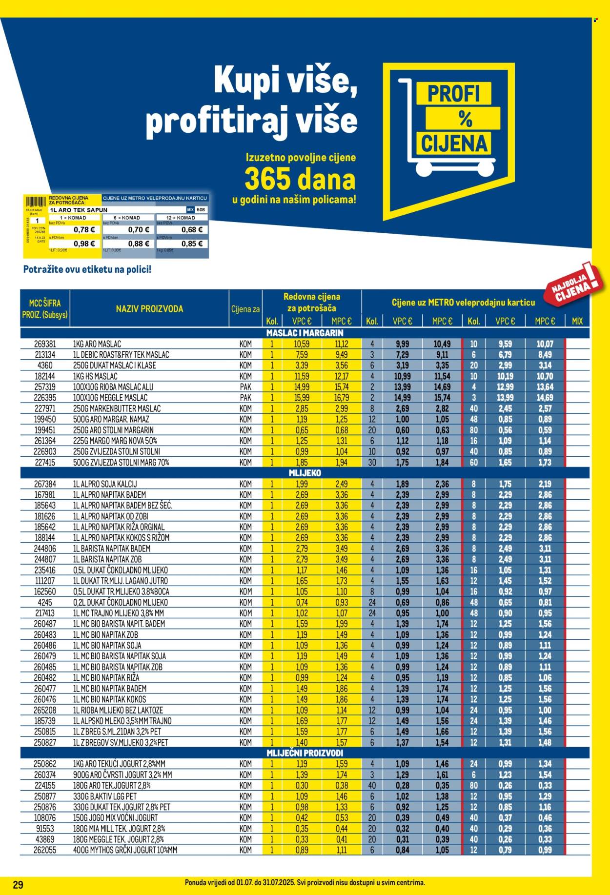 Metro katalog - 01.07.2025. - 31.07.2025. Stranica 29