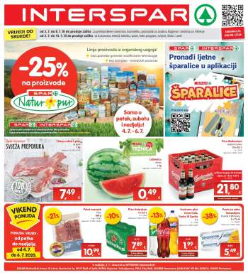 INTERSPAR katalog - 02.07.2025. - 08.07.2025.
