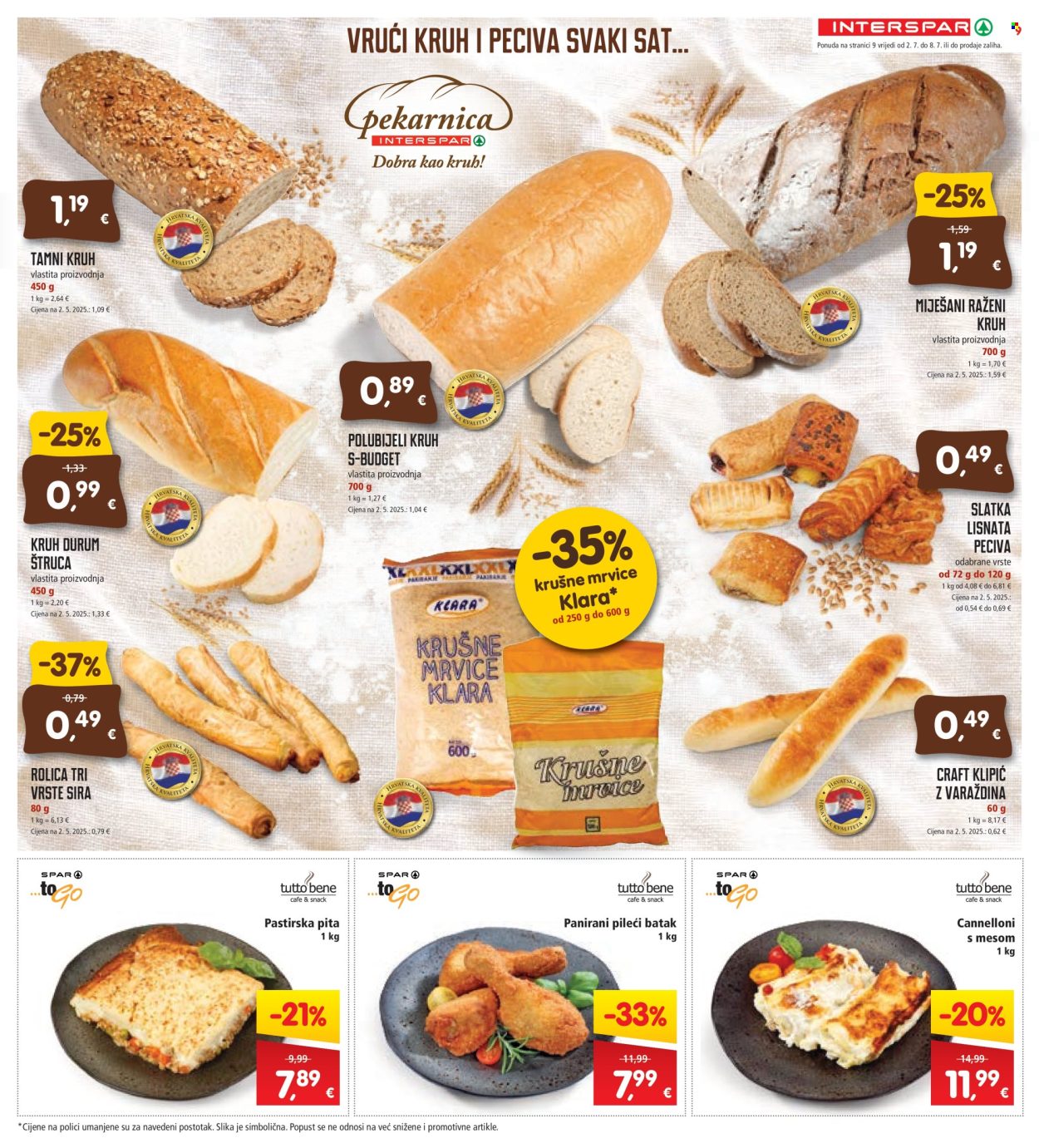 INTERSPAR katalog - 02.07.2025. - 08.07.2025. Stranica 9