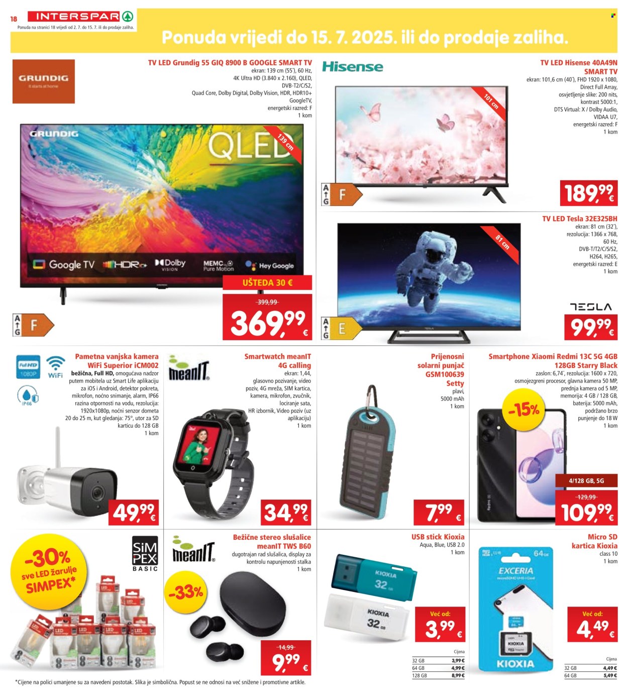 INTERSPAR katalog - 02.07.2025. - 08.07.2025. Stranica 18