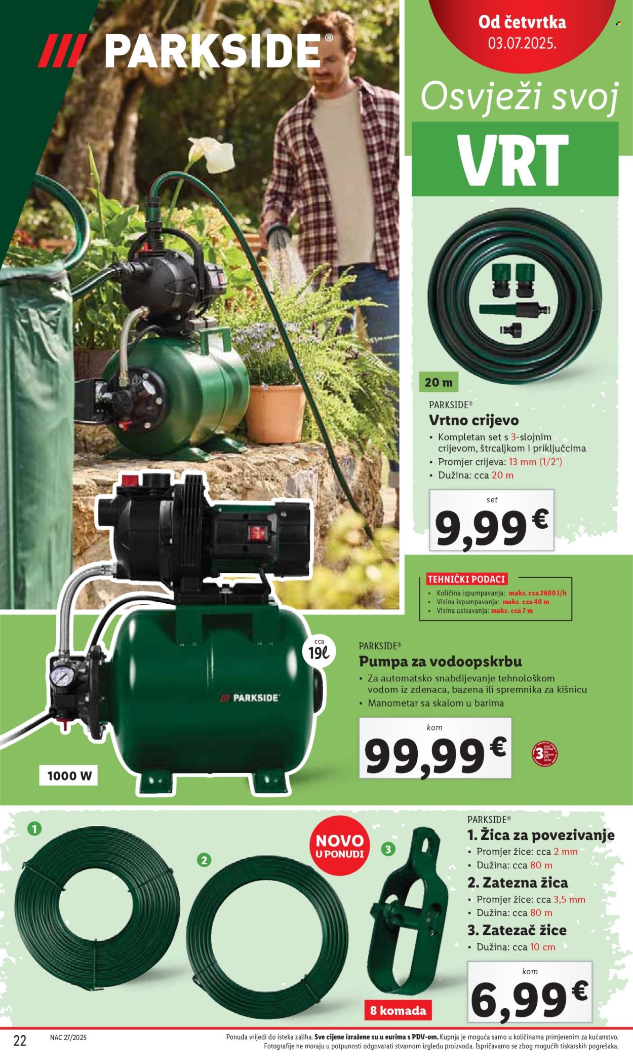 Lidl katalog - 03.07.2025. - 06.07.2025. Stranica 22