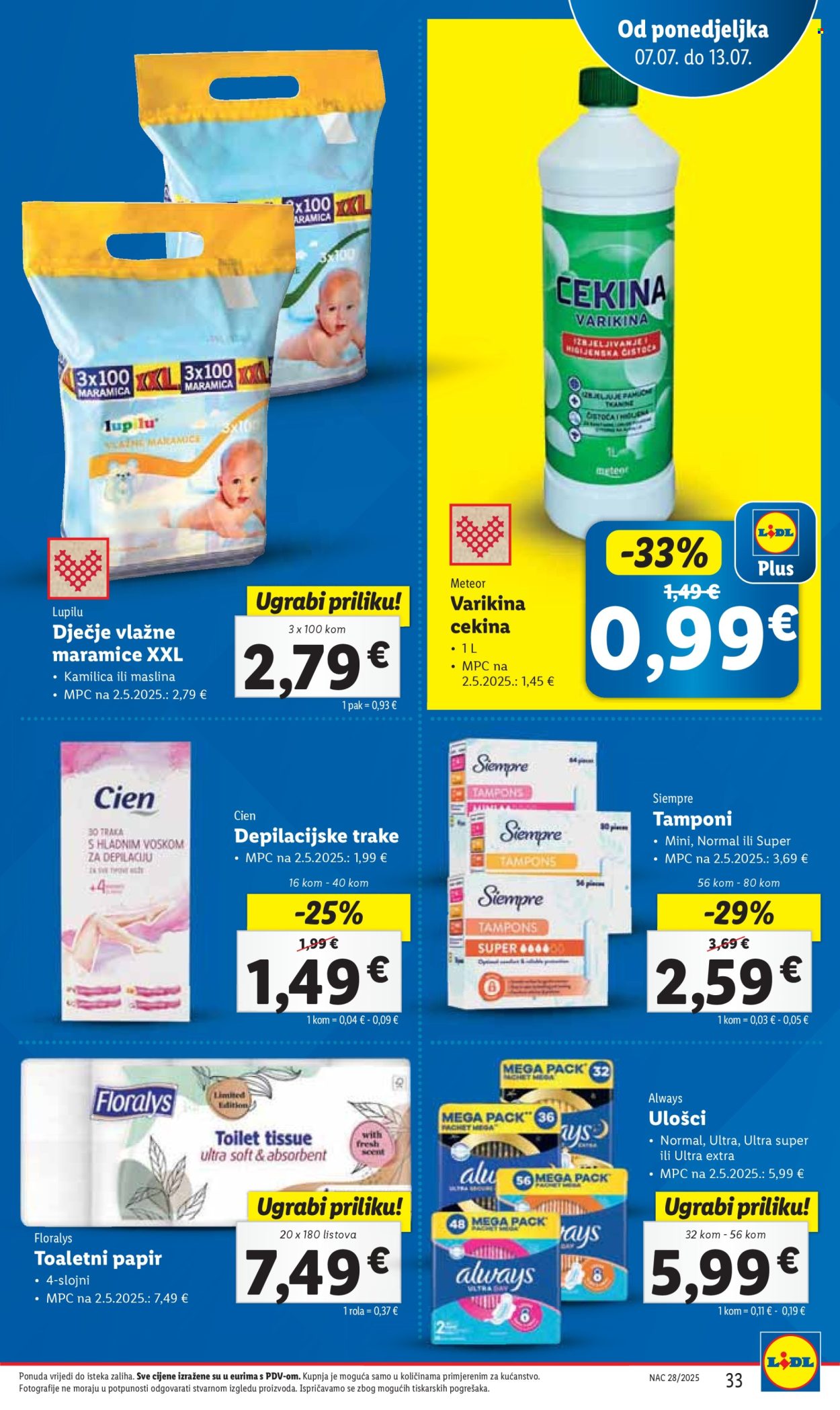 Lidl katalog - 07.07.2025. - 13.07.2025. Stranica 33