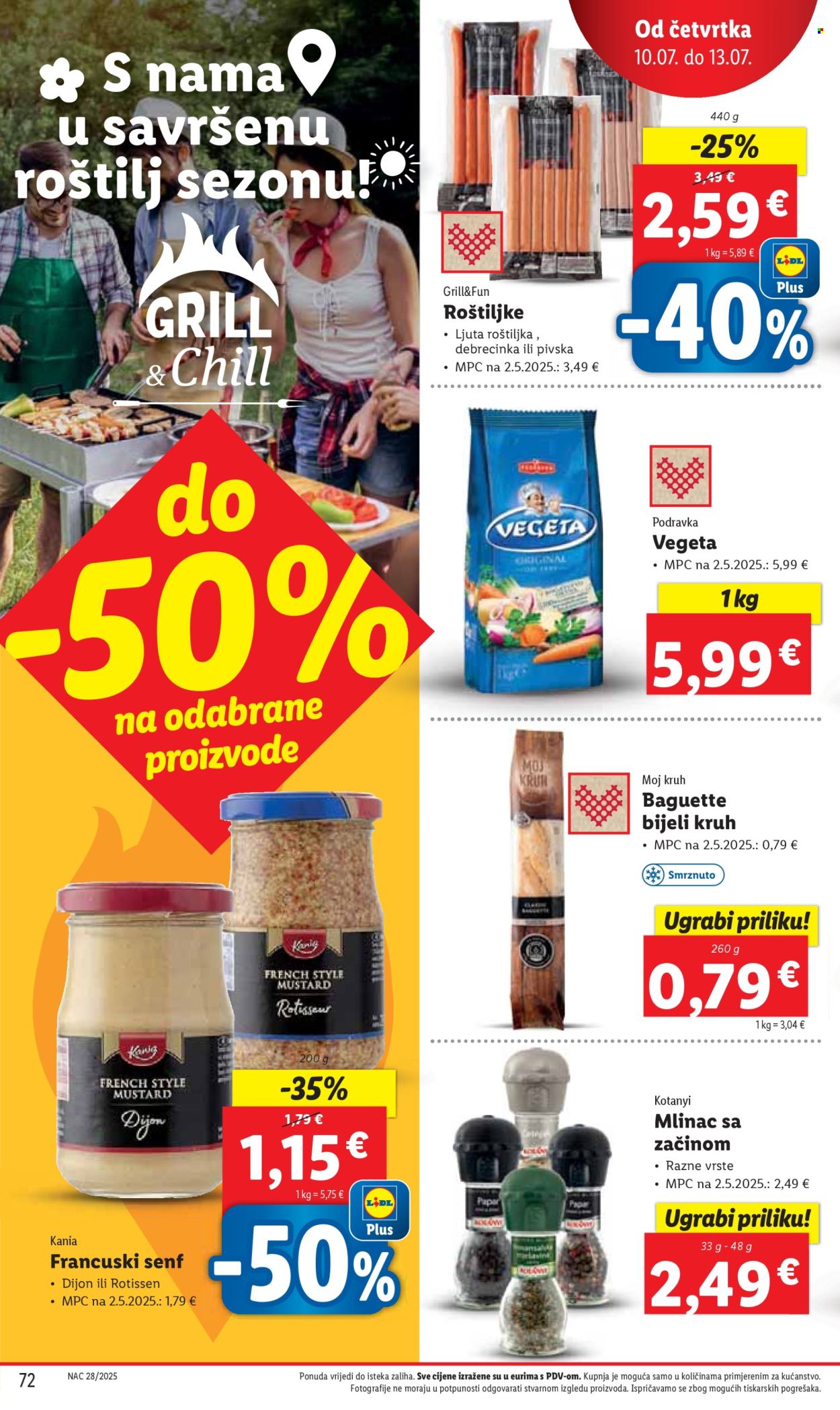 Lidl katalog - 07.07.2025. - 13.07.2025. Stranica 72