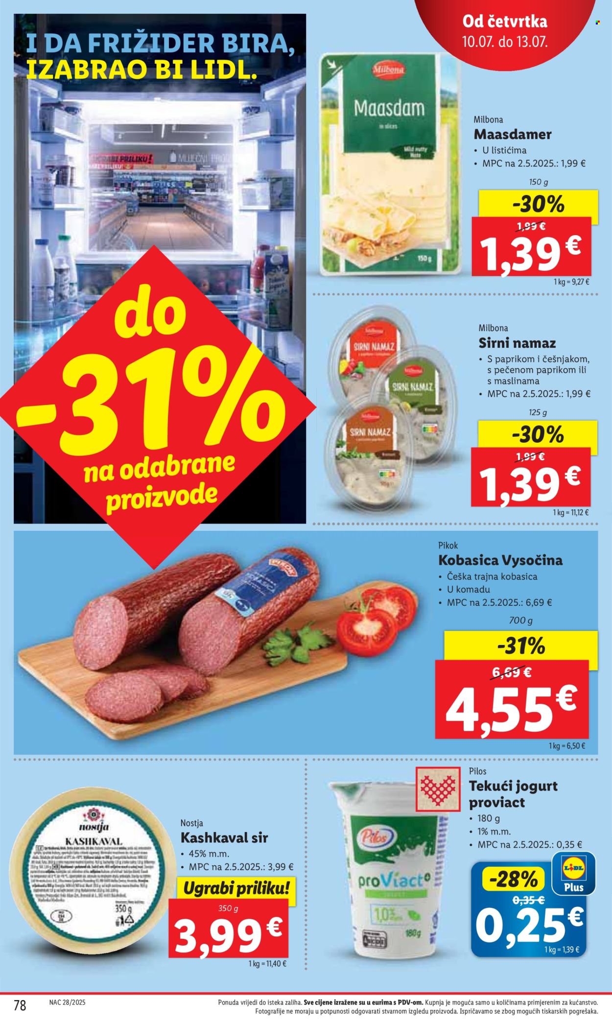 Lidl katalog - 07.07.2025. - 13.07.2025. Stranica 78