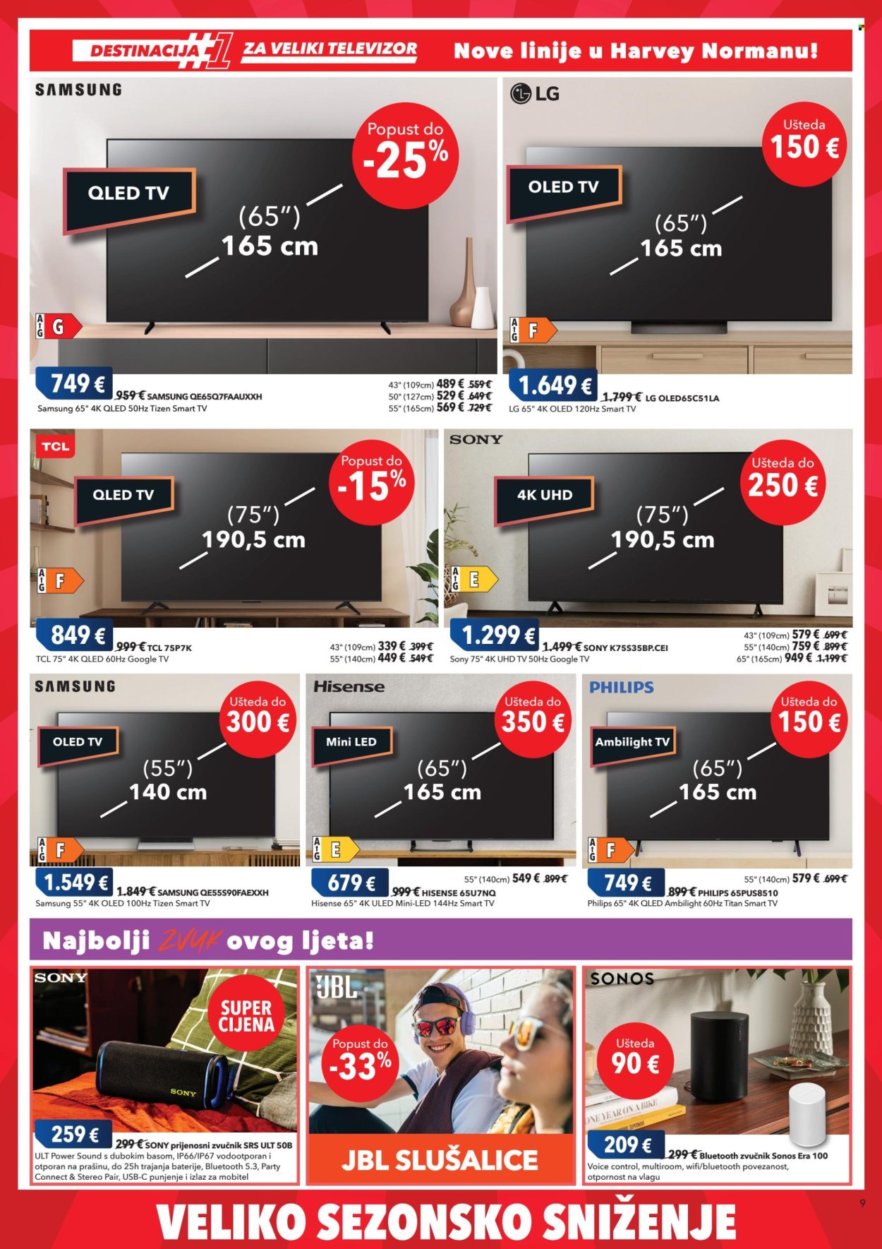 Harvey Norman katalog - 03.07.2025. - 16.07.2025. Stranica 9