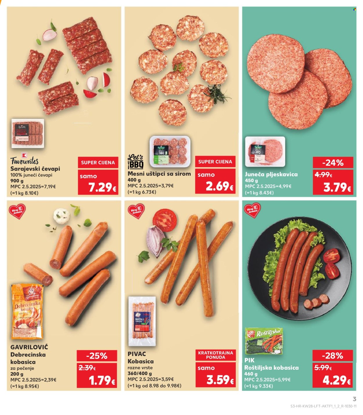 Kaufland katalog - 09.07.2025. - 15.07.2025. Stranica 3