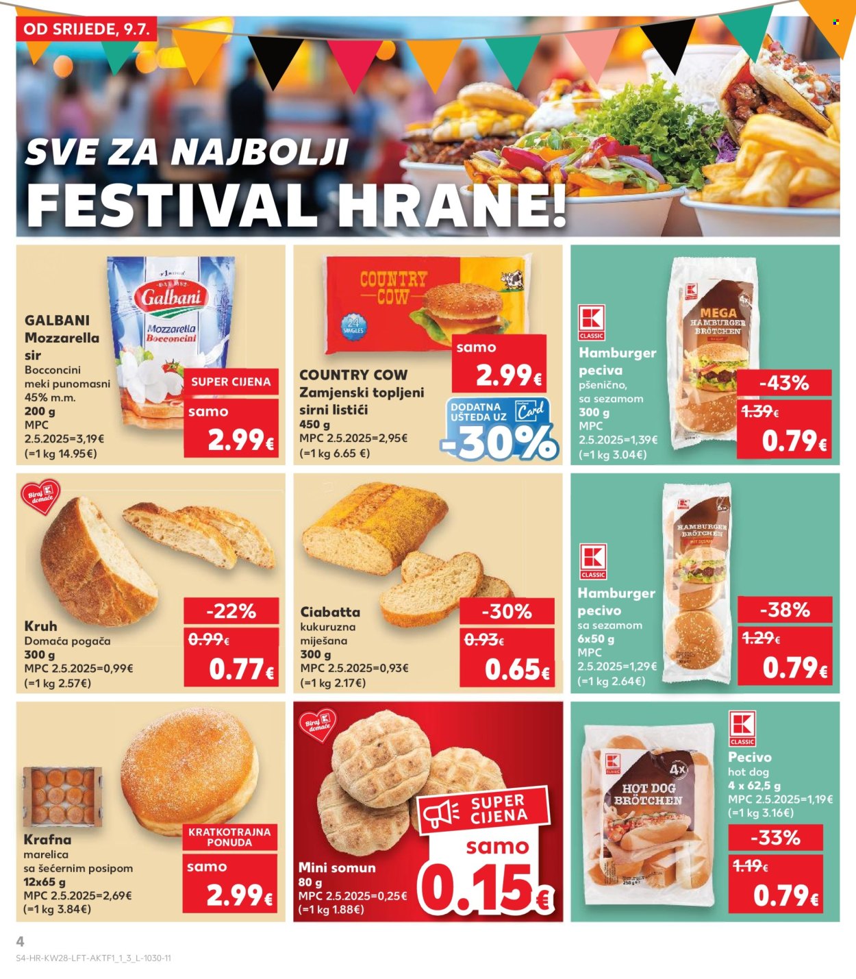 Kaufland katalog - 09.07.2025. - 15.07.2025. Stranica 4