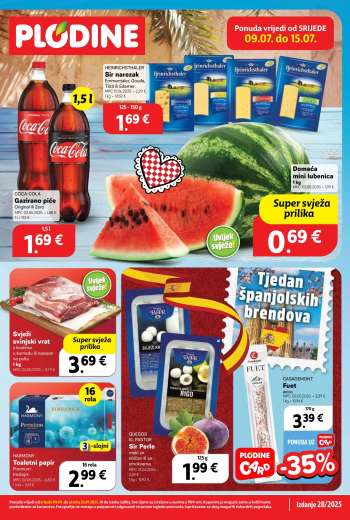 Plodine katalog - 09.07.2025. - 15.07.2025.