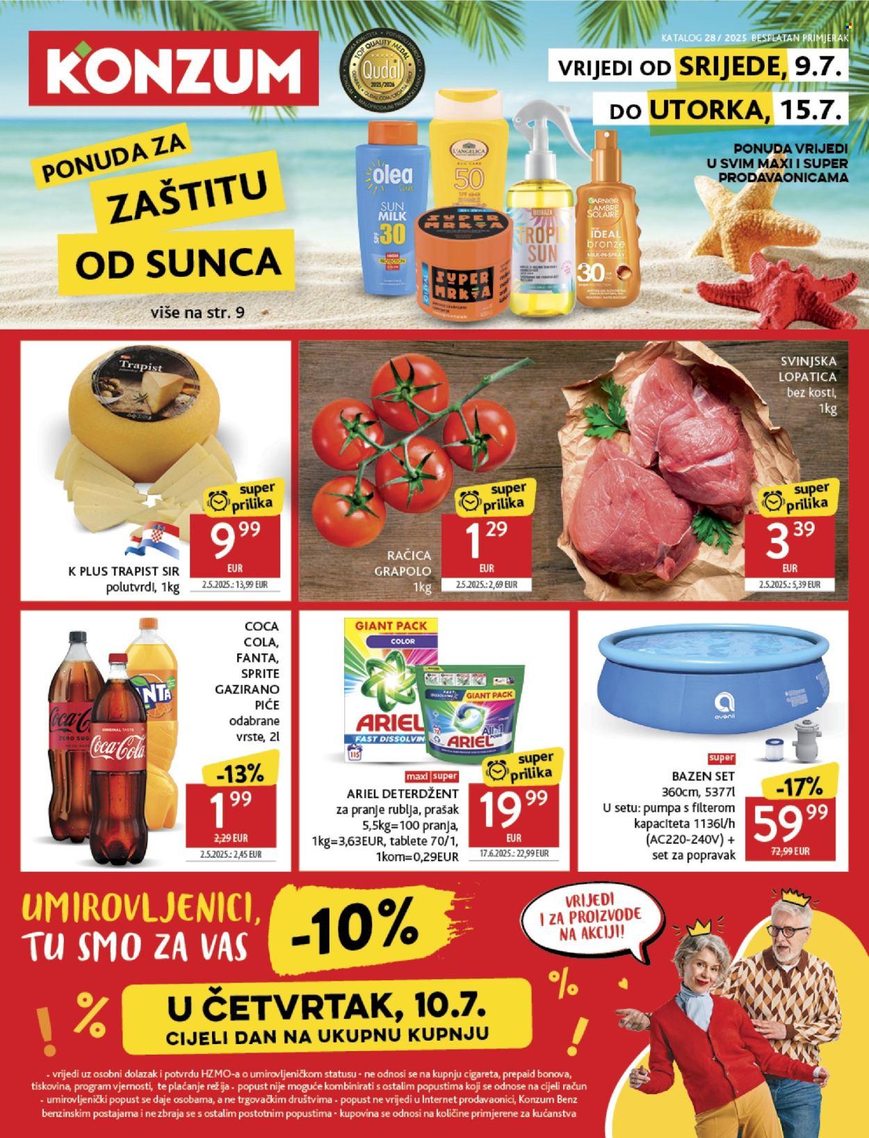 Konzum katalog - 09.07.2025. - 15.07.2025. Stranica 1