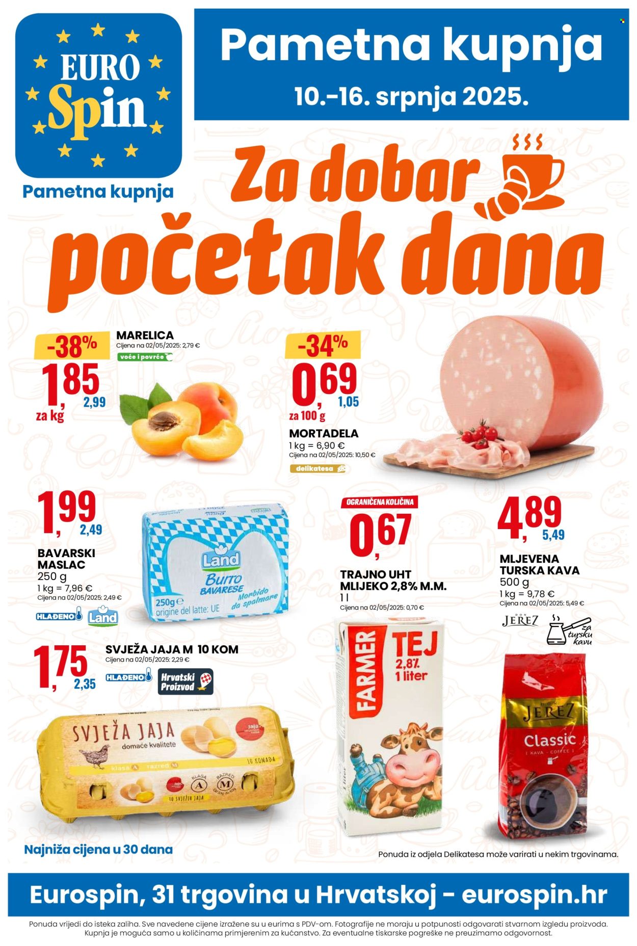 Eurospin katalog - 10.07.2025. - 16.07.2025. Stranica 1