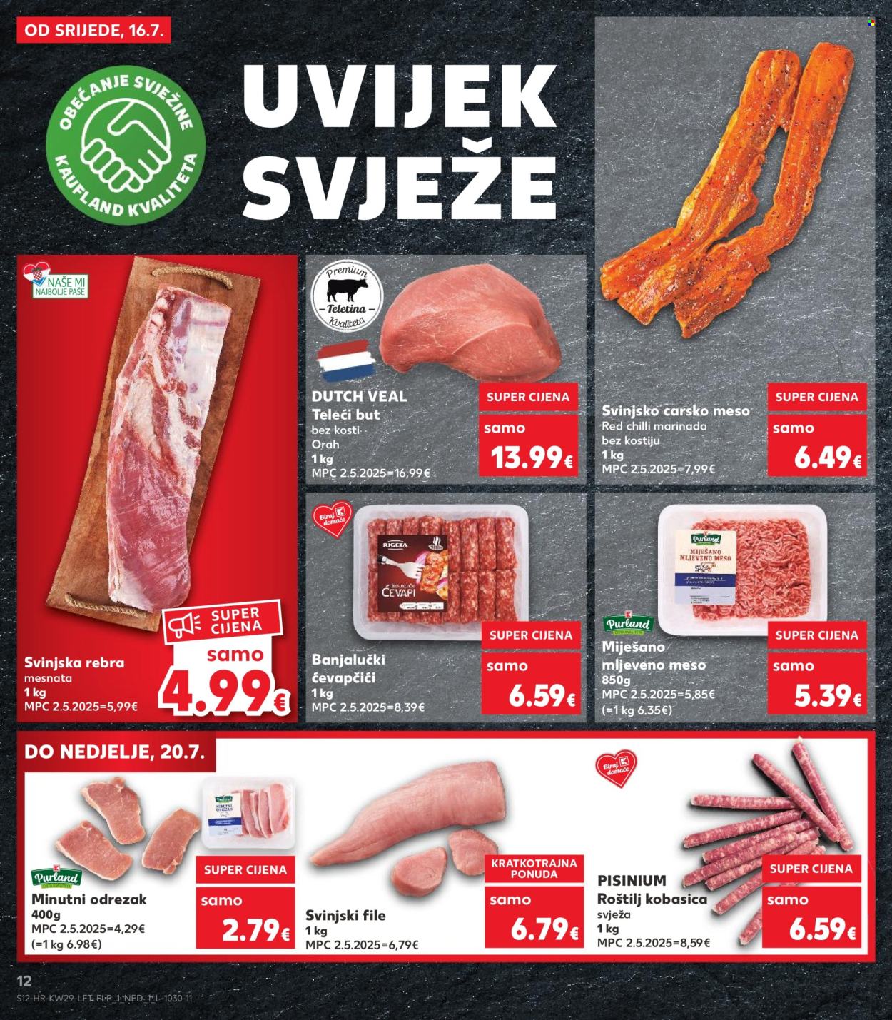 Kaufland katalog - 16.07.2025. - 22.07.2025. Stranica 12