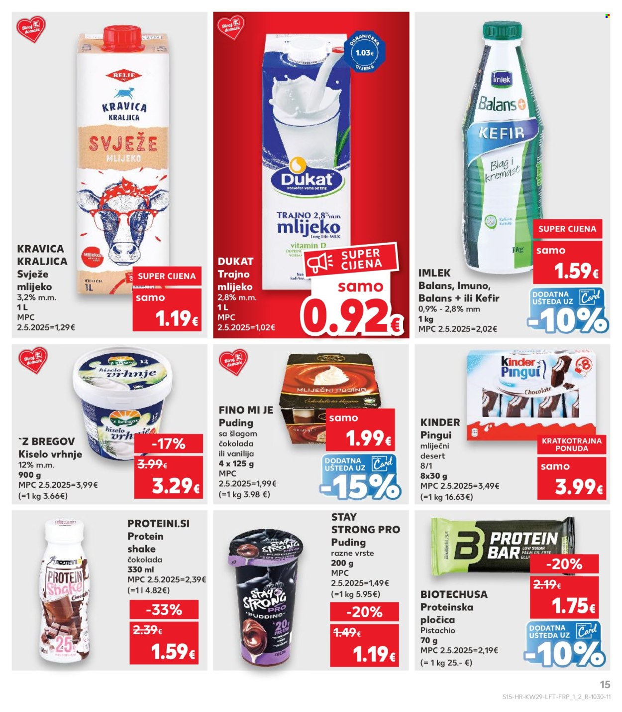 Kaufland katalog - 16.07.2025. - 22.07.2025. Stranica 15