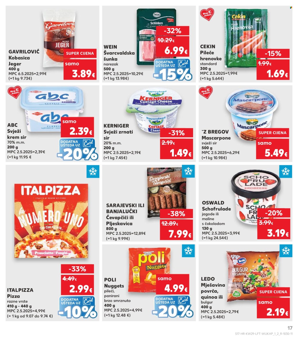 Kaufland katalog - 16.07.2025. - 22.07.2025. Stranica 17