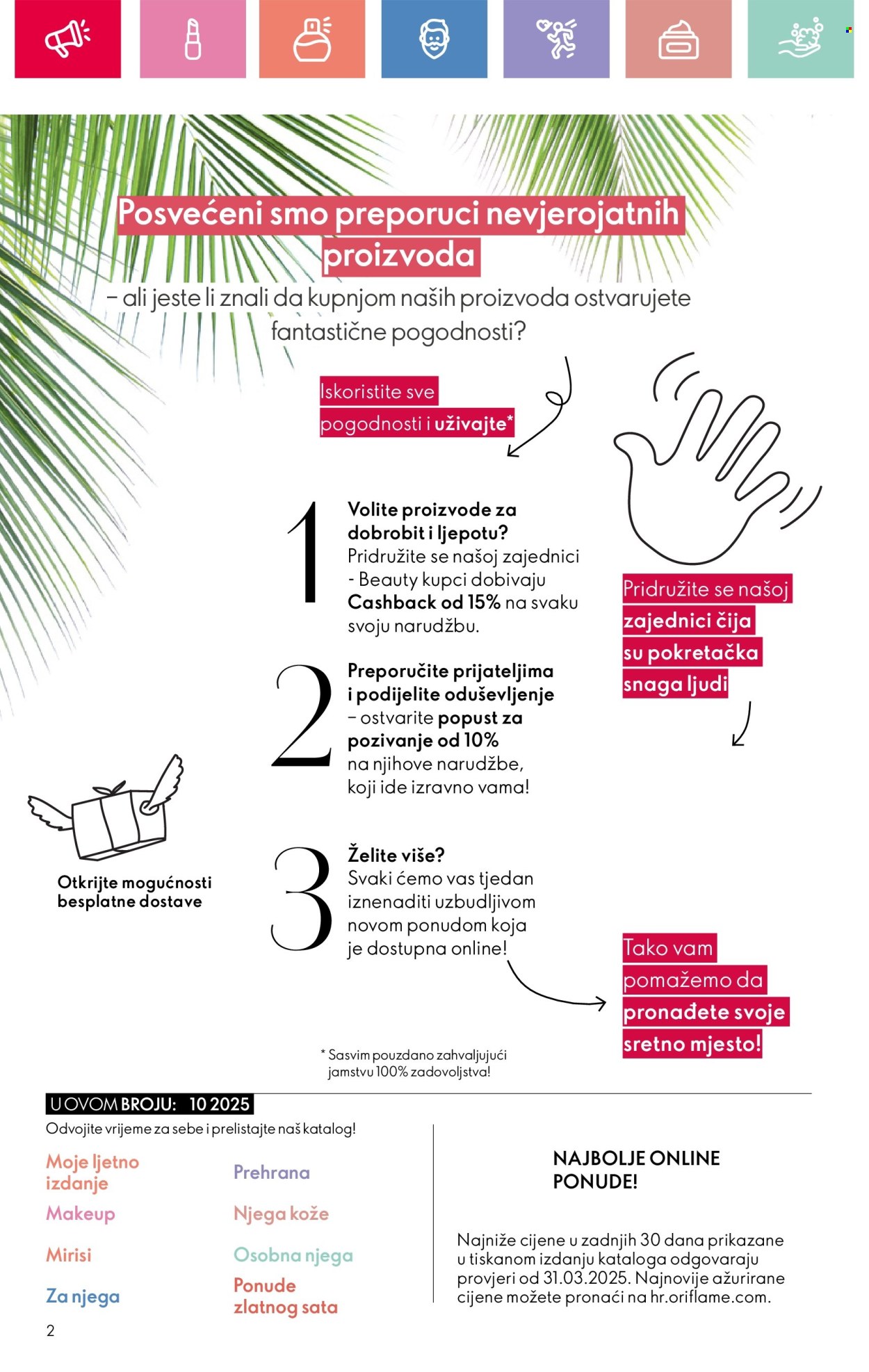 Oriflame katalog - 13.07.2025. - 02.08.2025. Stranica 2