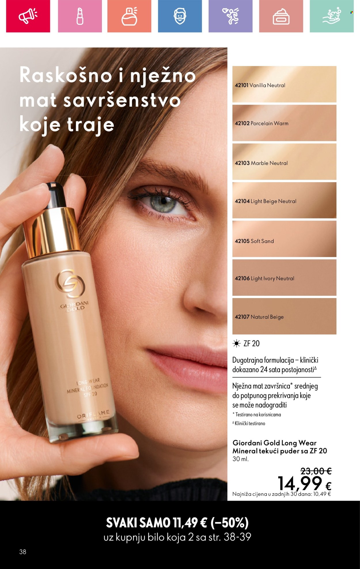 Oriflame katalog - 13.07.2025. - 02.08.2025. Stranica 38