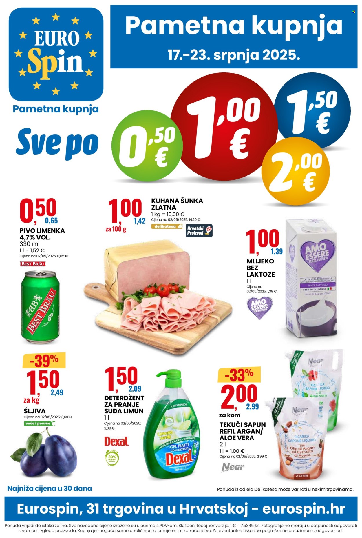 Eurospin katalog - 17.07.2025. - 23.07.2025. Stranica 1