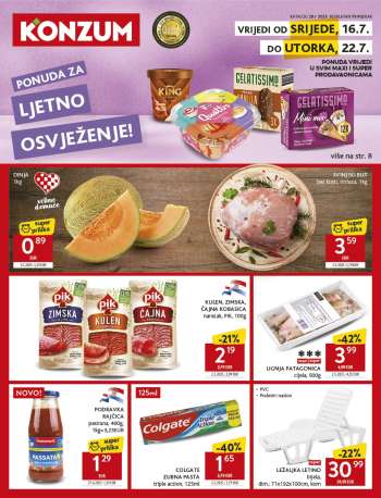 Konzum katalog - 16.07.2025. - 22.07.2025.
