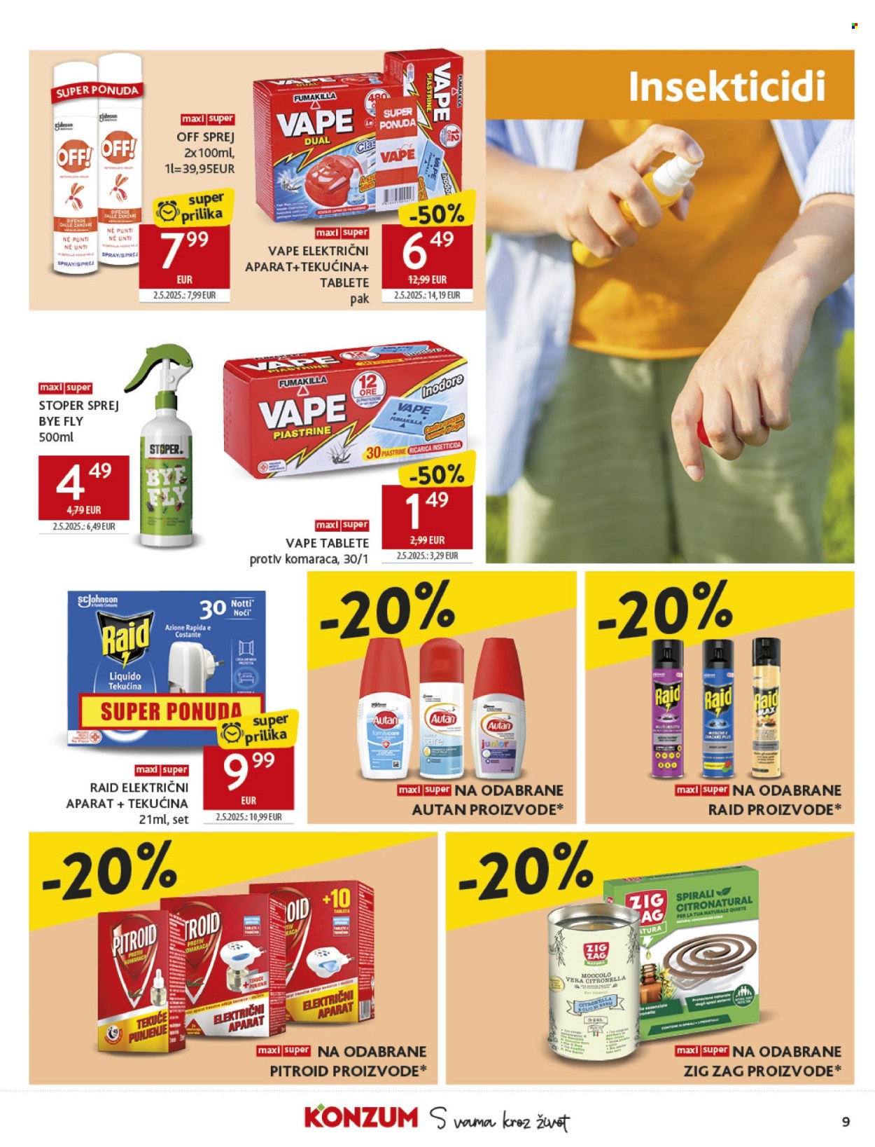 Konzum katalog - 16.07.2025. - 22.07.2025. Stranica 9