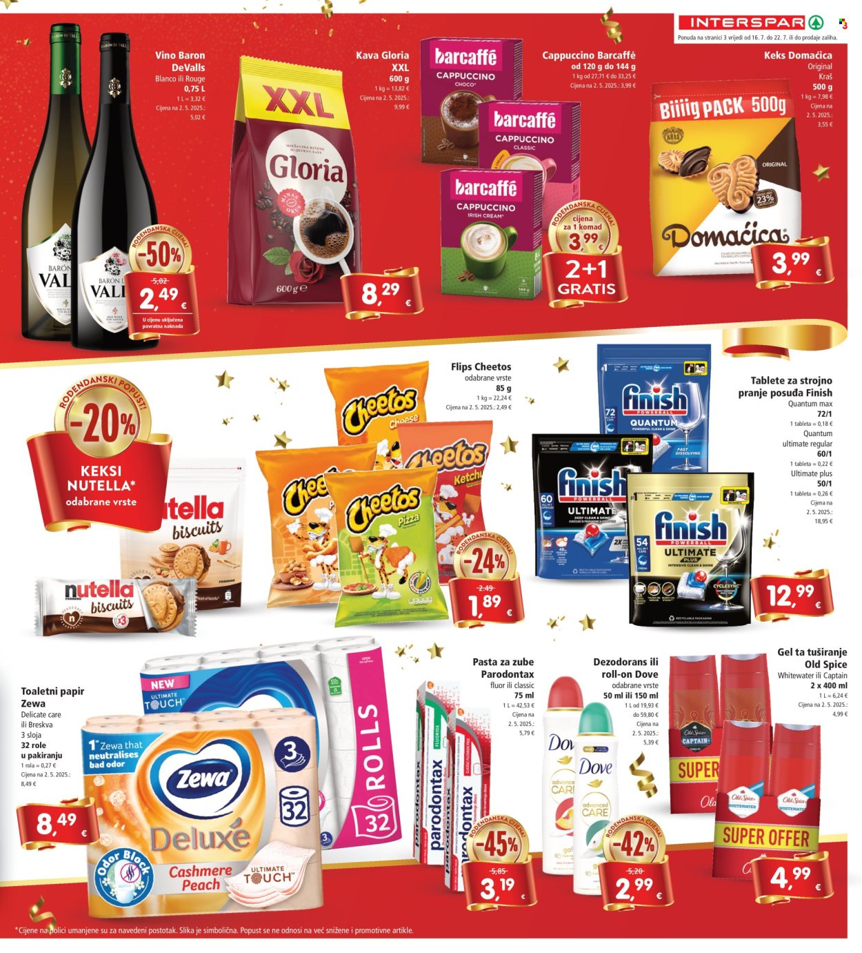 INTERSPAR katalog - 16.07.2025. - 22.07.2025. Stranica 3