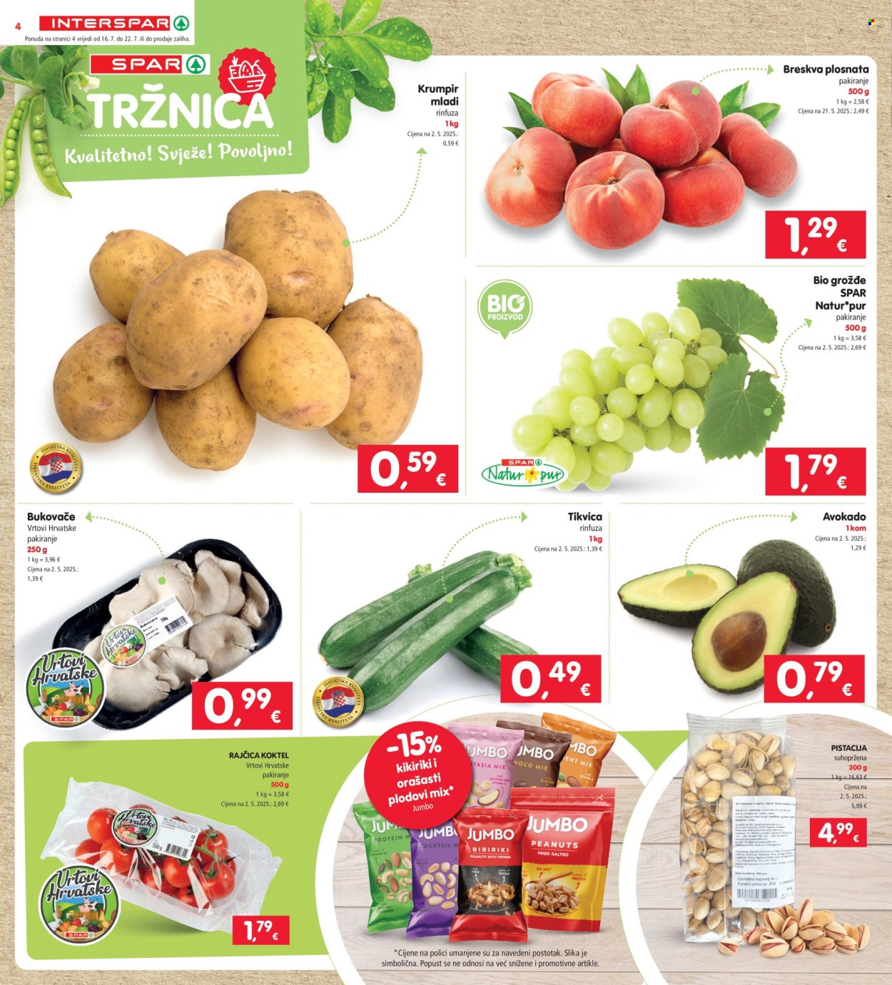 INTERSPAR katalog - 16.07.2025. - 22.07.2025. Stranica 4