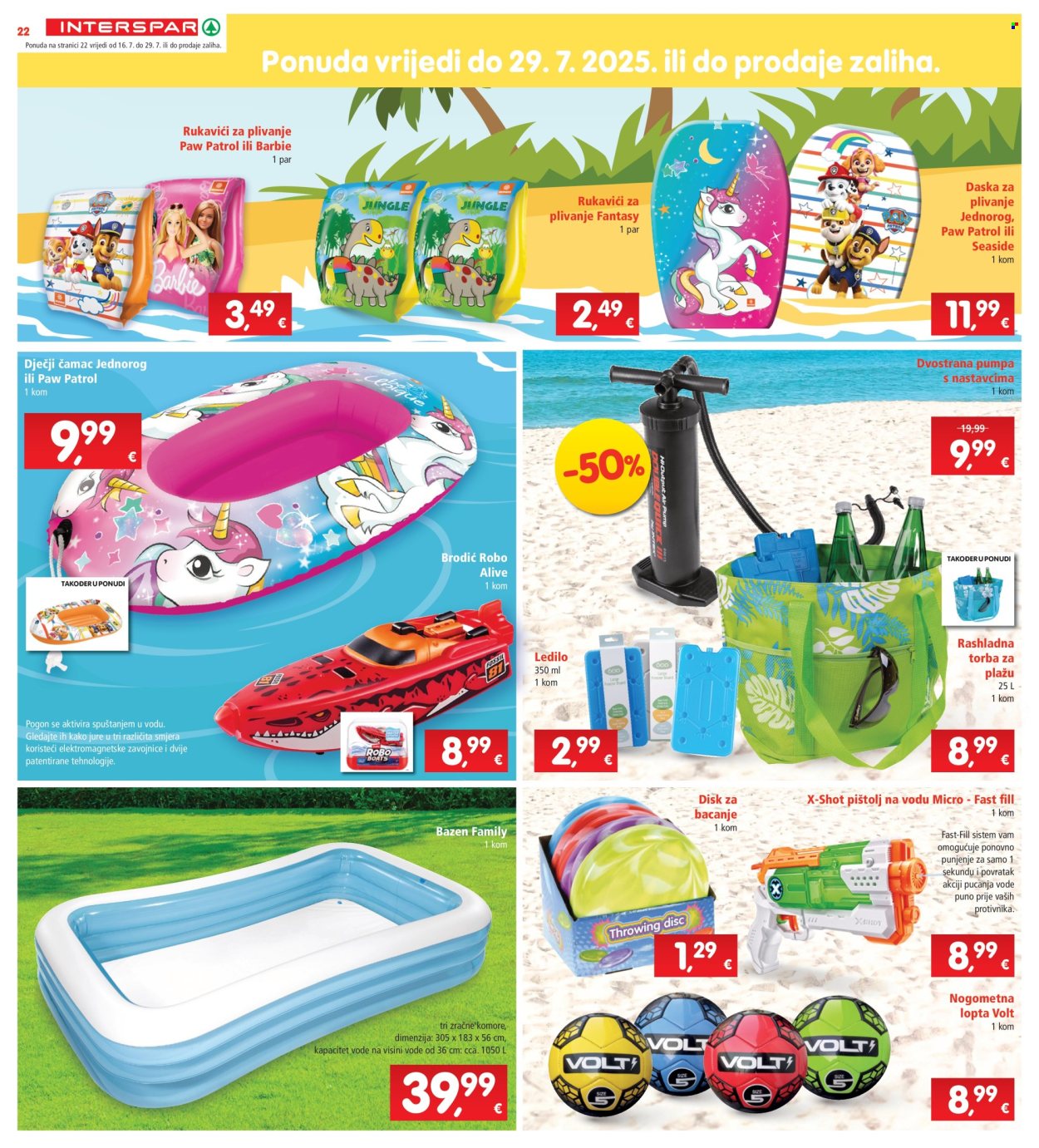 INTERSPAR katalog - 16.07.2025. - 22.07.2025. Stranica 22