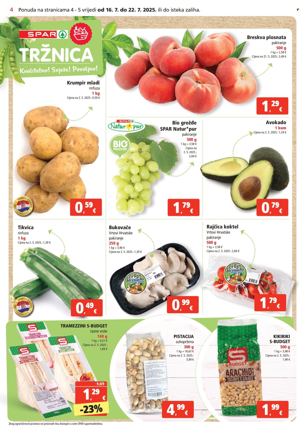 SPAR katalog - 16.07.2025. - 22.07.2025. Stranica 4