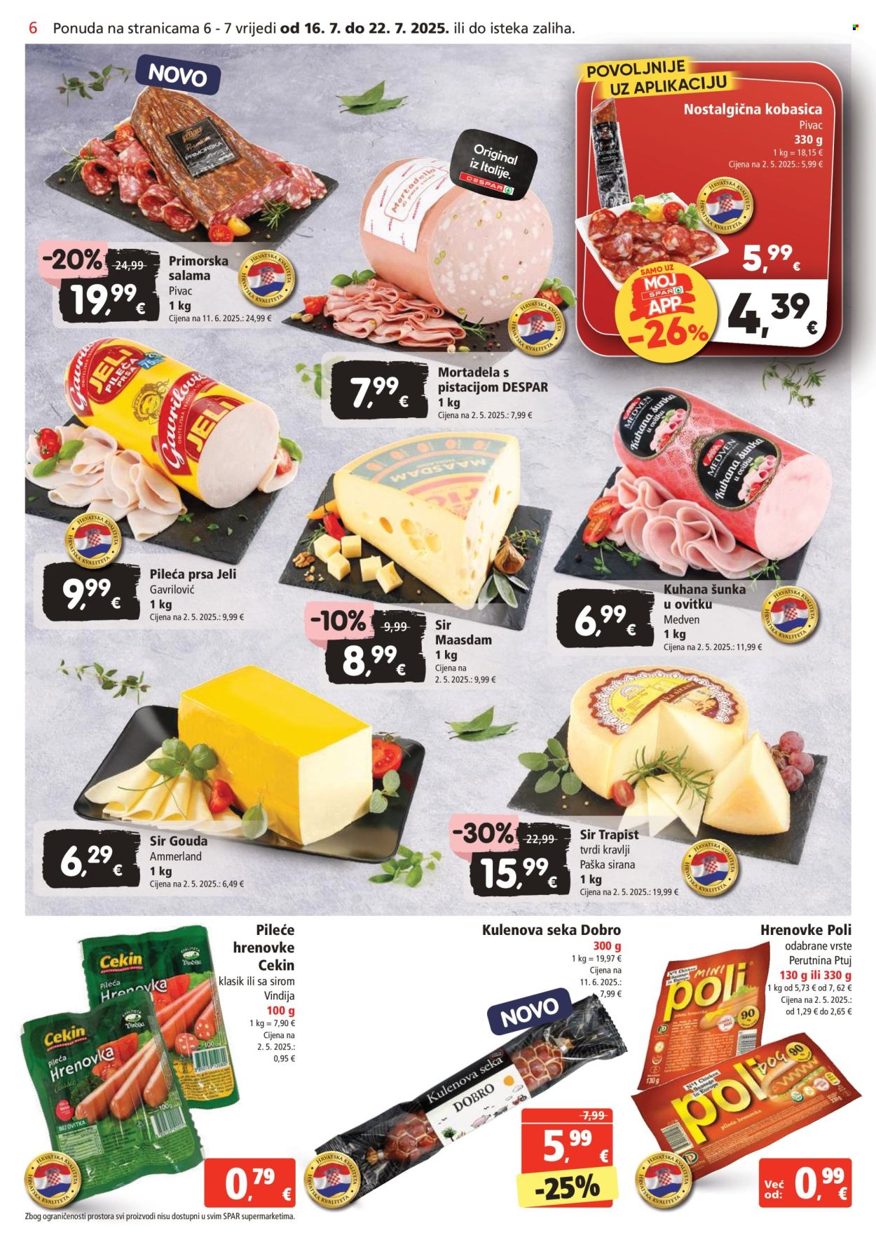 SPAR katalog - 16.07.2025. - 22.07.2025. Stranica 6