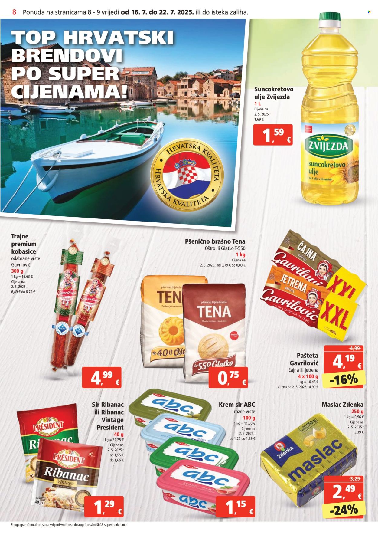 SPAR katalog - 16.07.2025. - 22.07.2025. Stranica 8