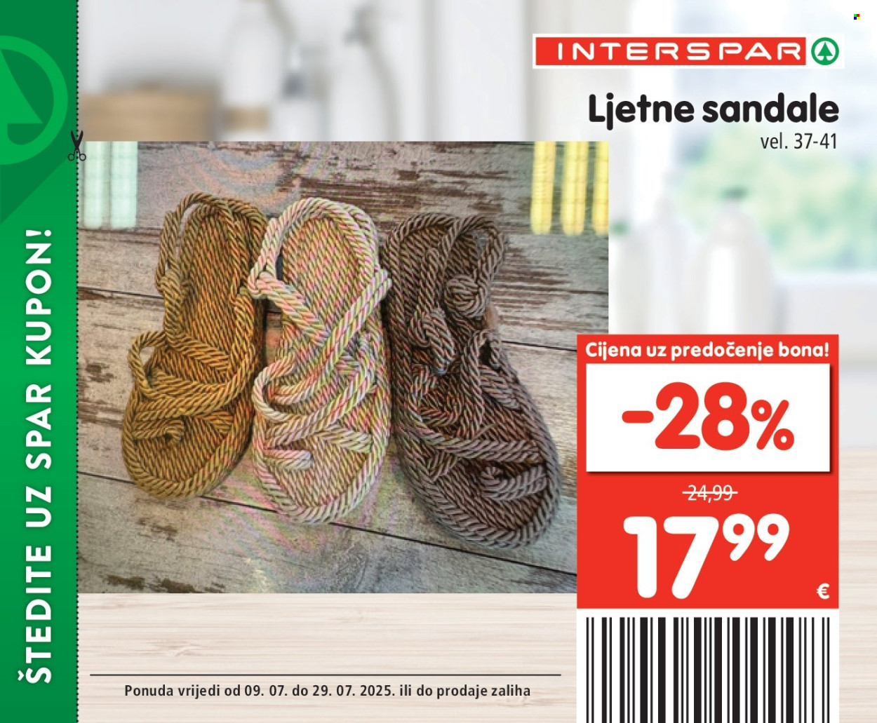 INTERSPAR katalog - 09.07.2025. - 29.07.2025. Stranica 11