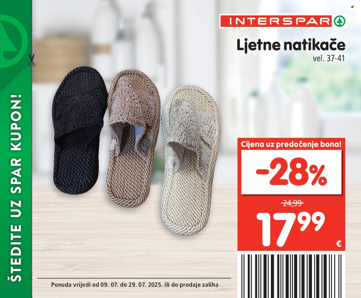 INTERSPAR katalog - 09.07.2025. - 29.07.2025. Stranica 21