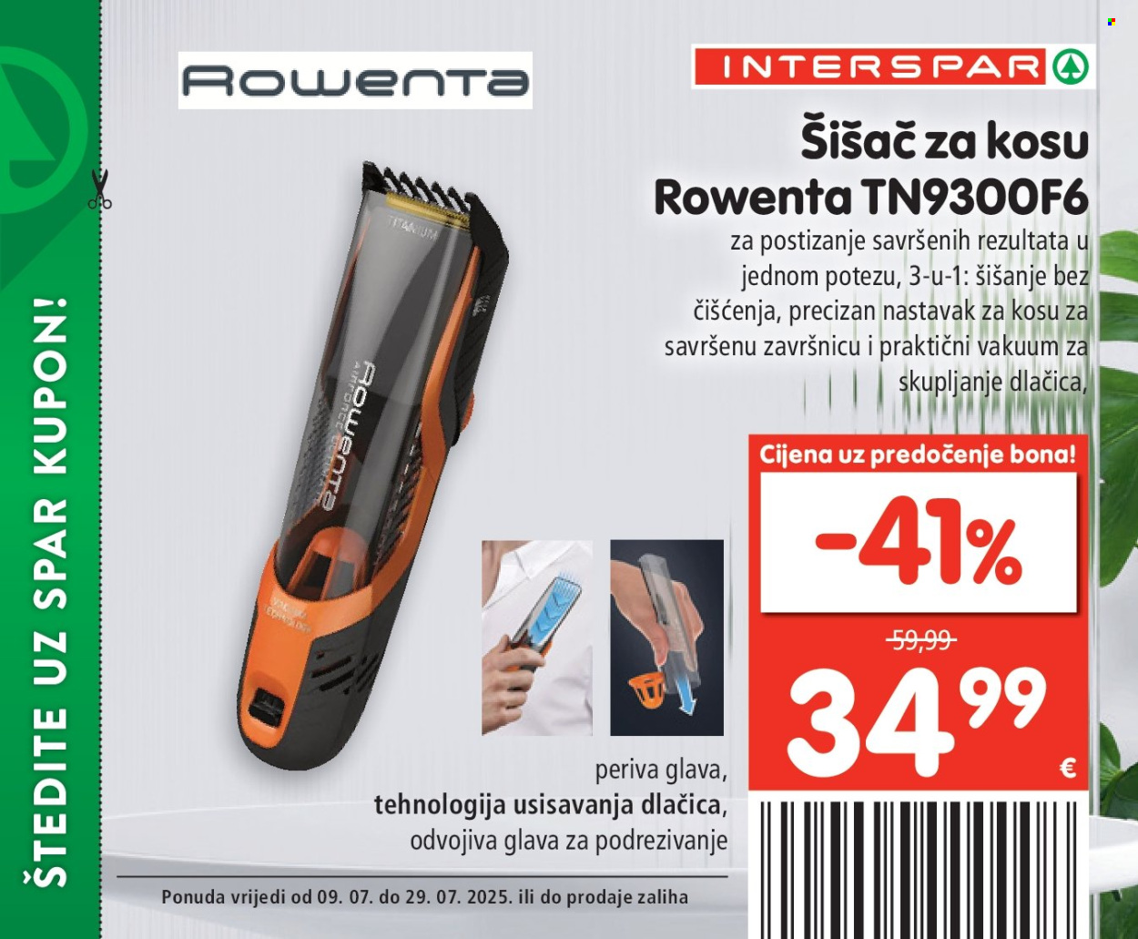 INTERSPAR katalog - 09.07.2025. - 29.07.2025. Stranica 37