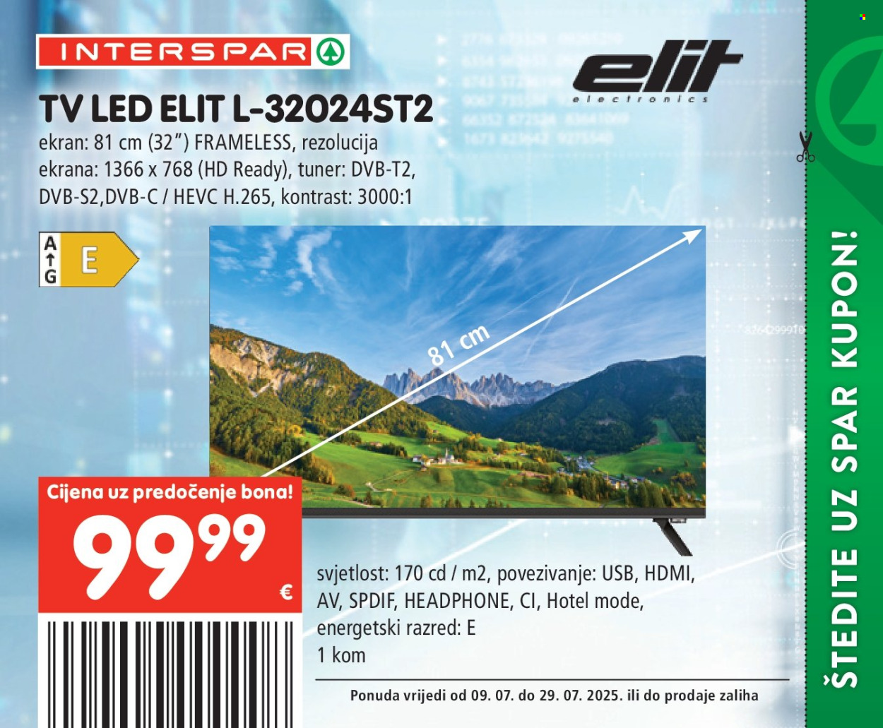 INTERSPAR katalog - 09.07.2025. - 29.07.2025. Stranica 46