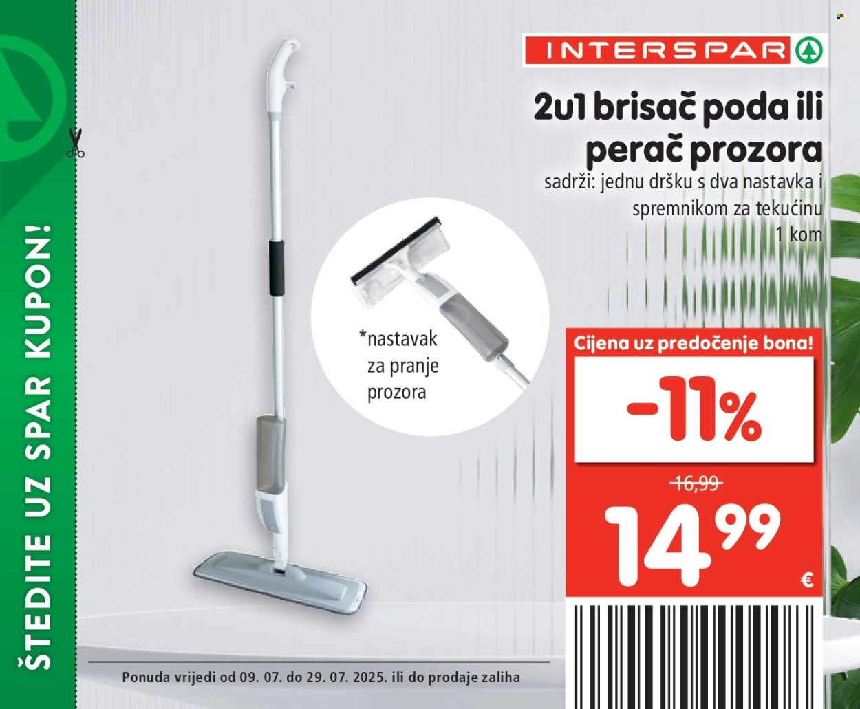 INTERSPAR katalog - 09.07.2025. - 29.07.2025. Stranica 69