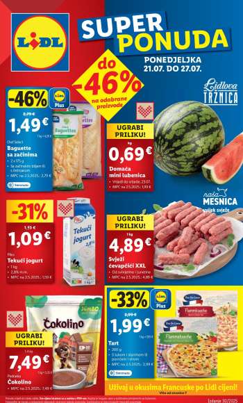 Lidl katalog - 21.07.2025. - 27.07.2025.