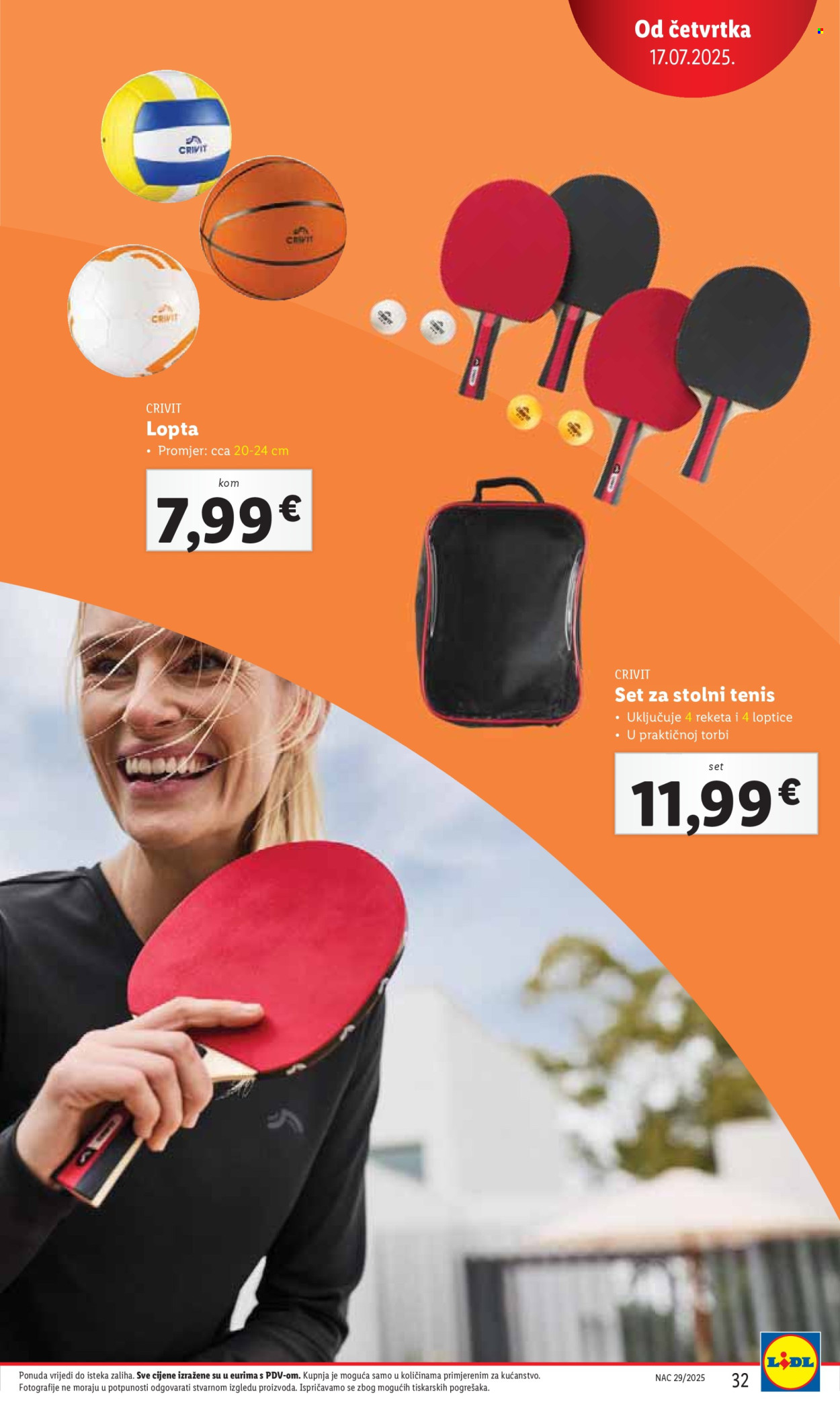 Lidl katalog - 17.07.2025. - 20.07.2025. Stranica 32