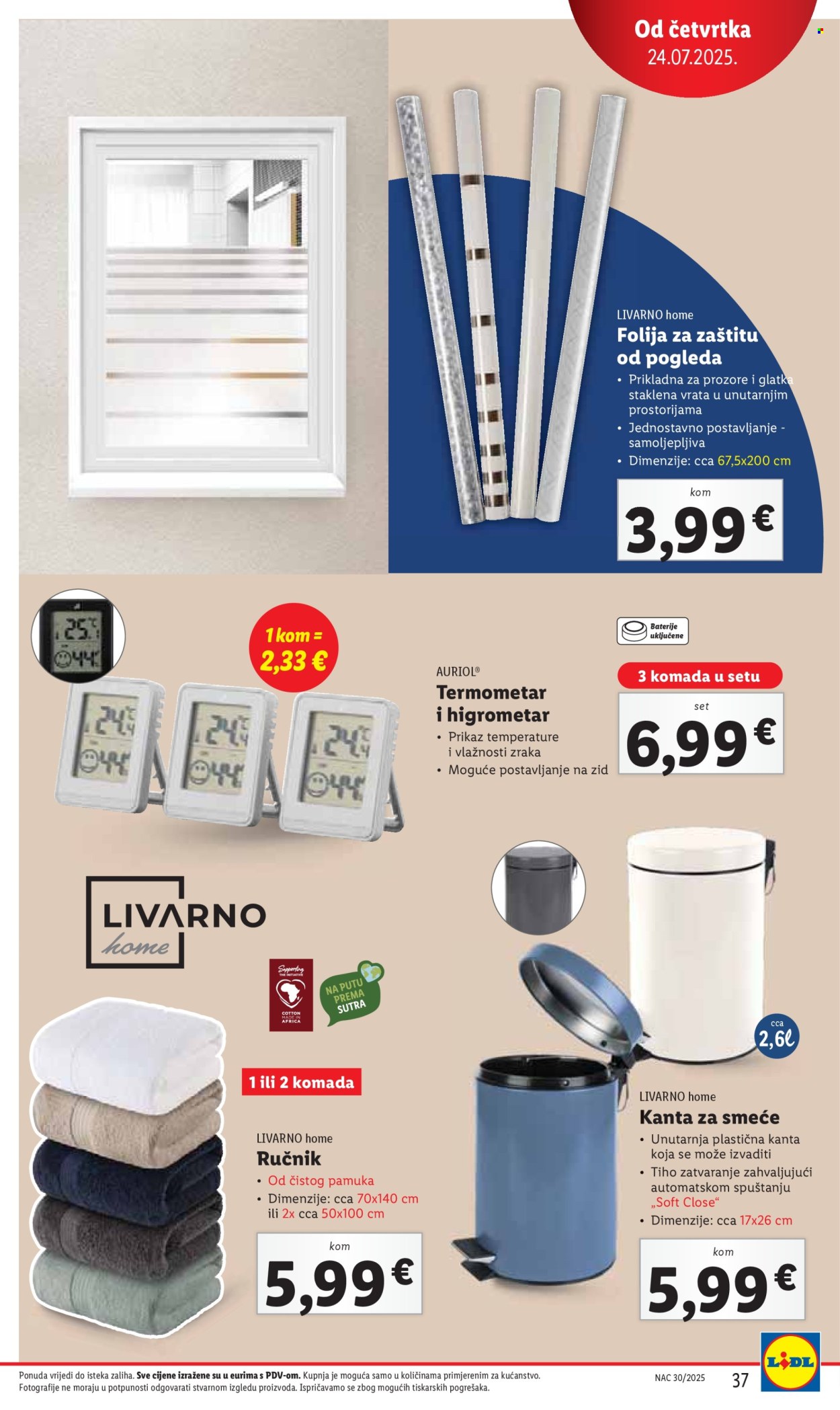 Lidl katalog - 21.07.2025. - 27.07.2025. Stranica 37