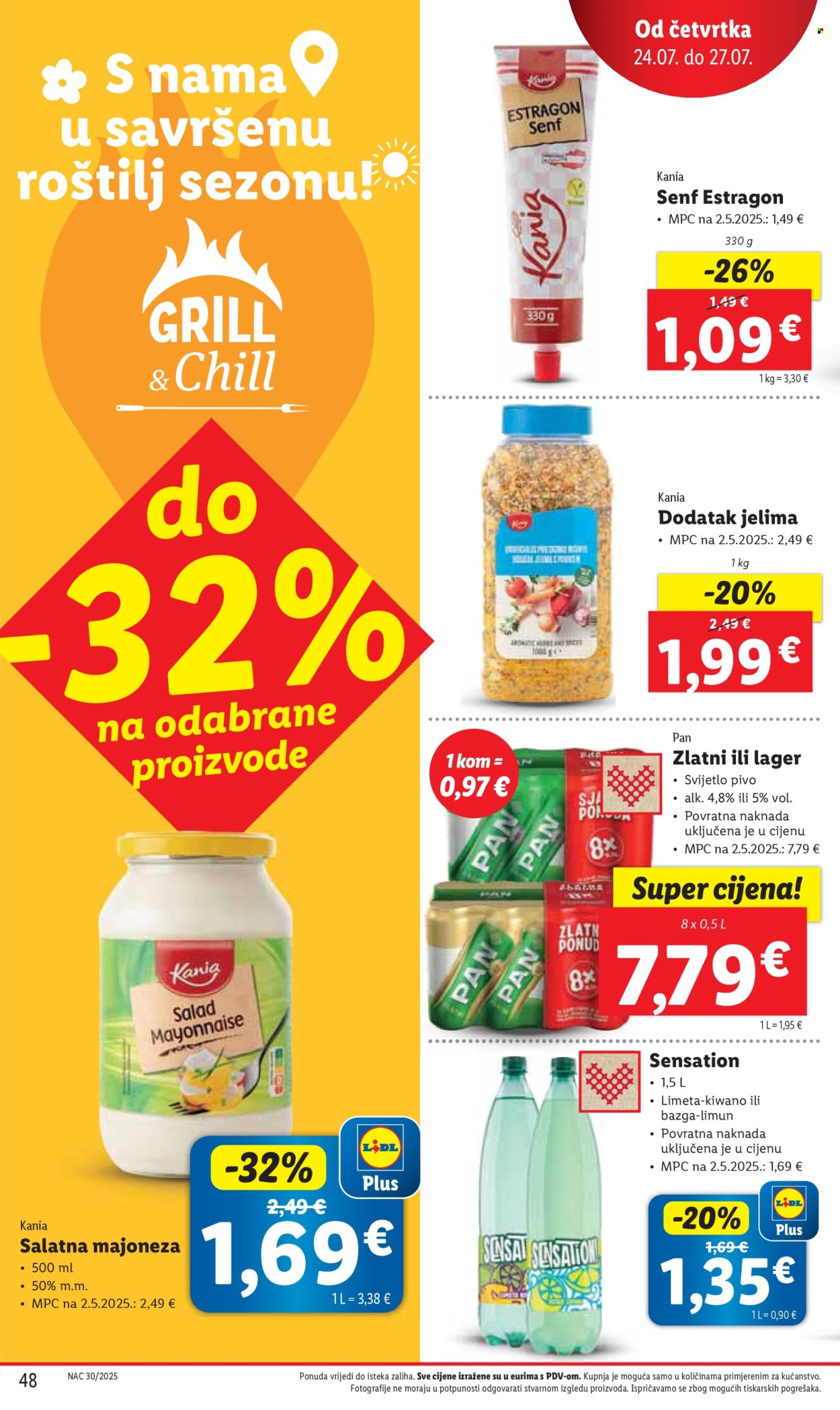 Lidl katalog - 21.07.2025. - 27.07.2025. Stranica 48