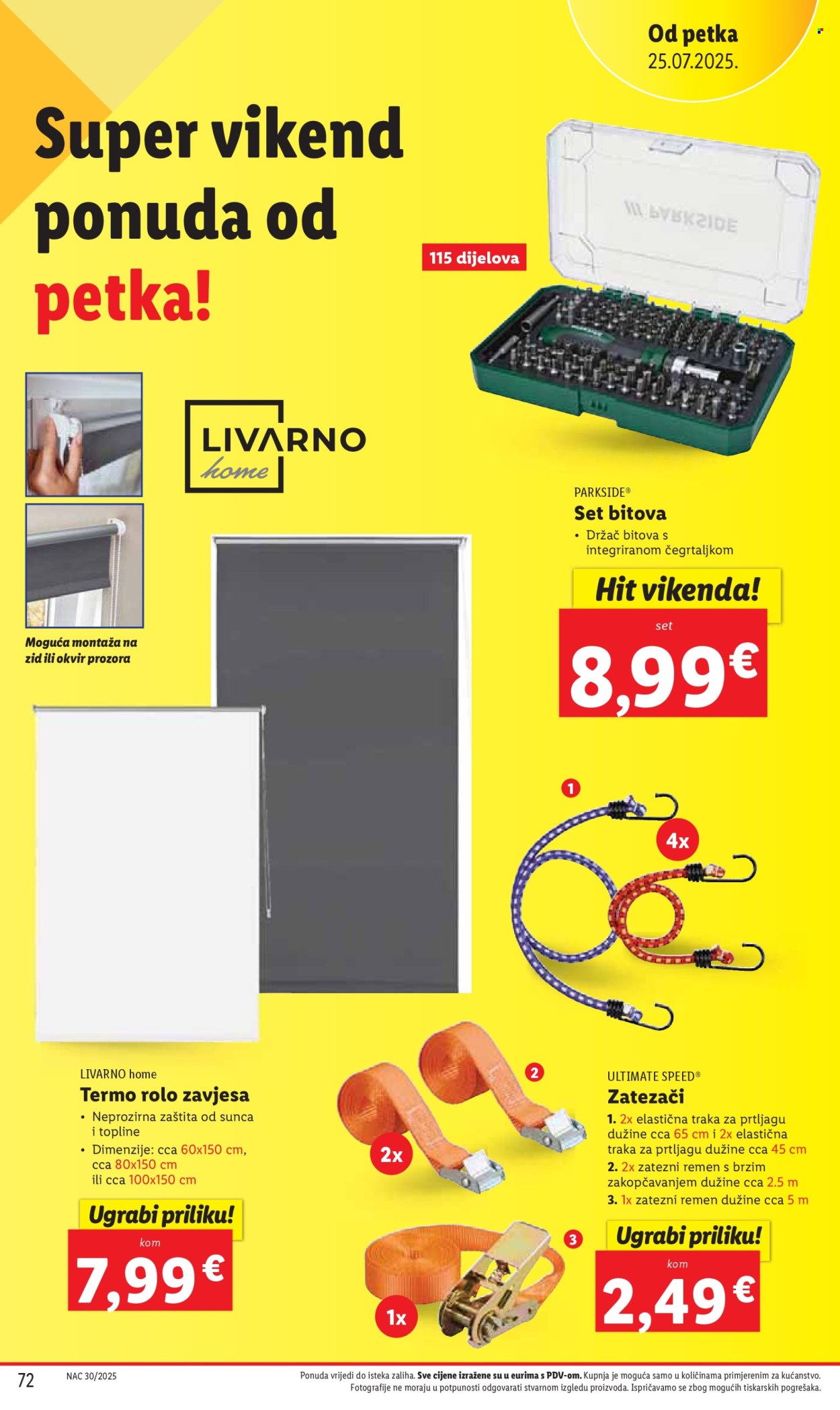 Lidl katalog - 21.07.2025. - 27.07.2025. Stranica 72