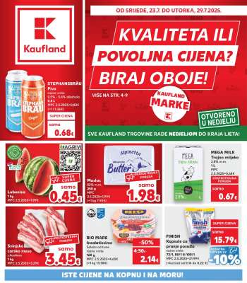 Kaufland katalog - 23.07.2025. - 29.07.2025.