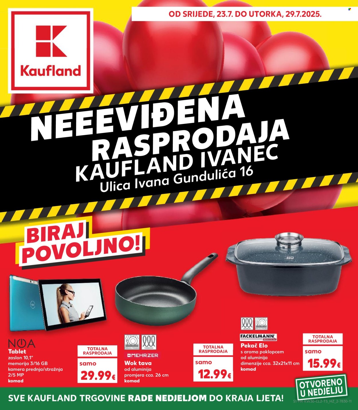 Kaufland katalog - 23.07.2025. - 29.07.2025. Stranica 1