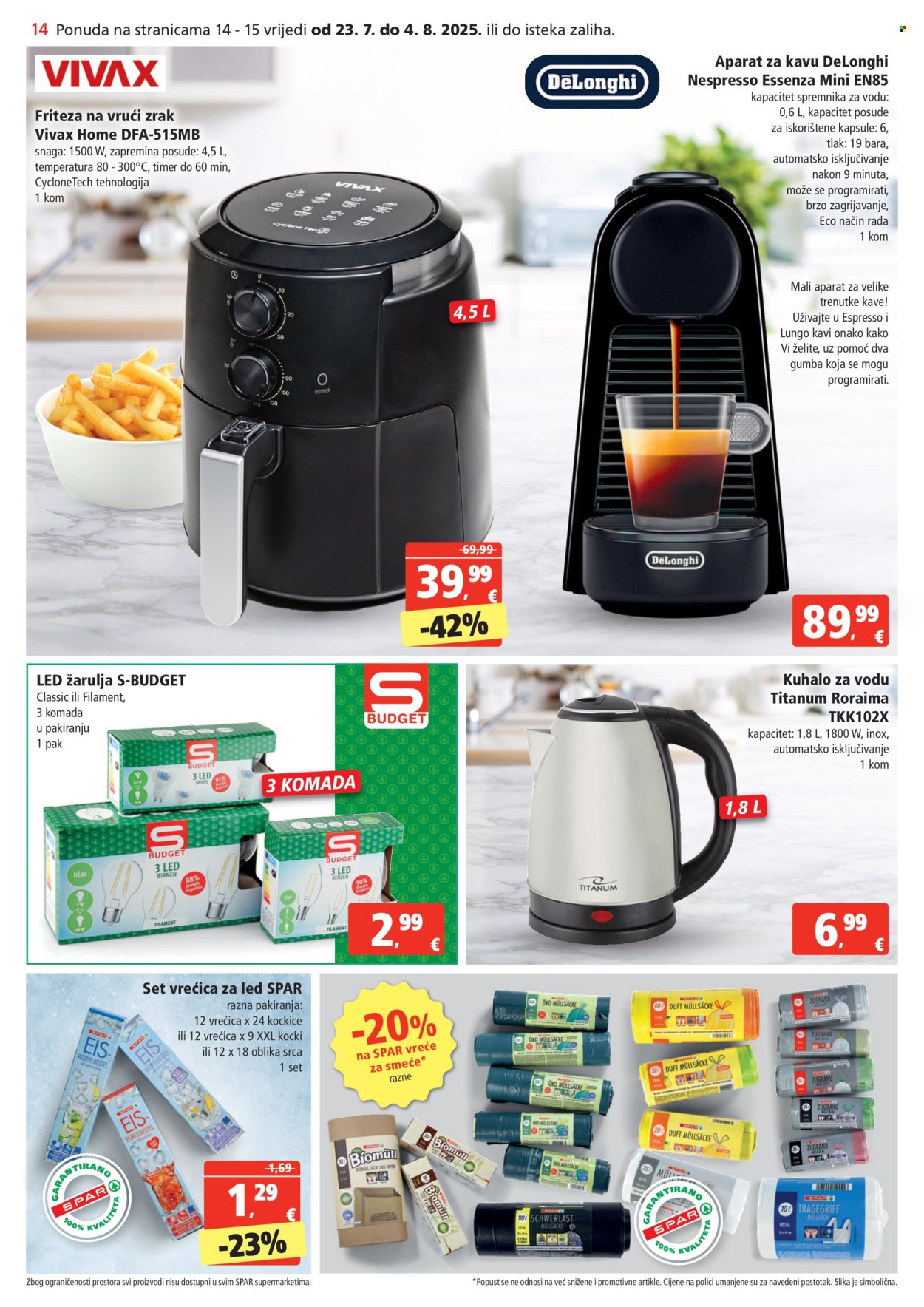 SPAR katalog - 23.07.2025. - 29.07.2025. Stranica 14