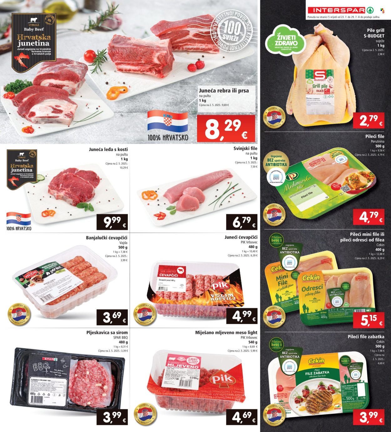 INTERSPAR katalog - 23.07.2025. - 29.07.2025. Stranica 5