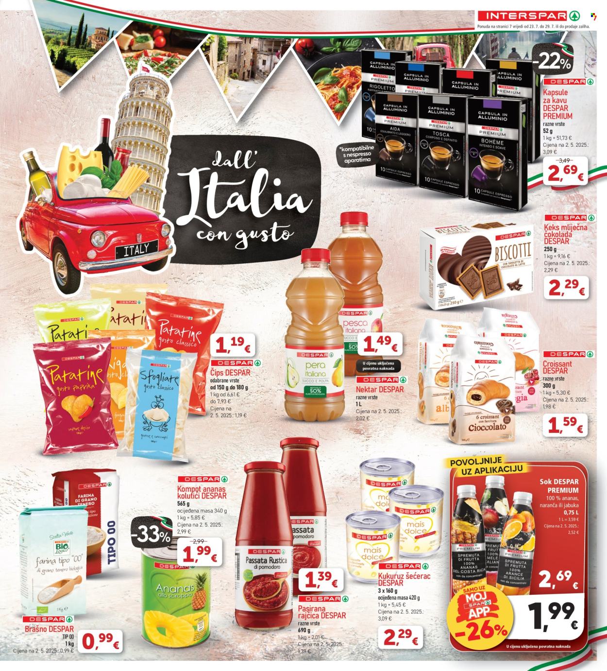 INTERSPAR katalog - 23.07.2025. - 29.07.2025. Stranica 7