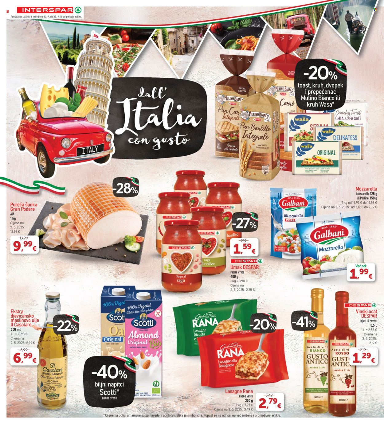 INTERSPAR katalog - 23.07.2025. - 29.07.2025. Stranica 8