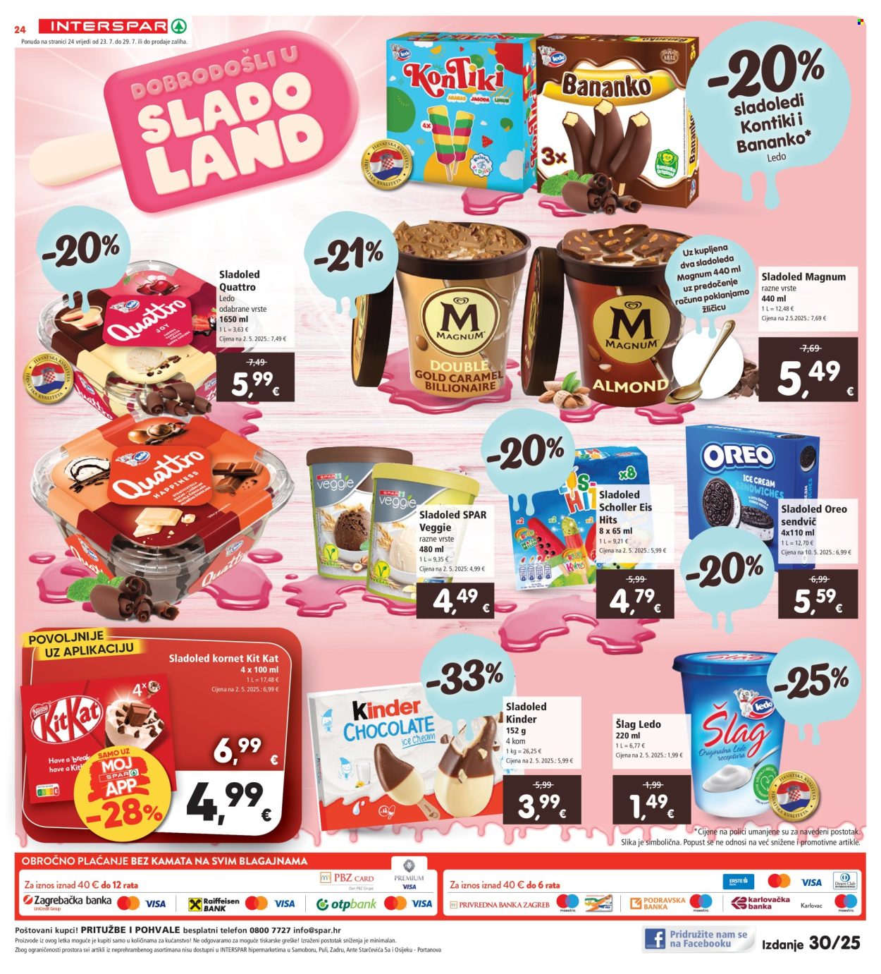 INTERSPAR katalog - 23.07.2025. - 29.07.2025. Stranica 24