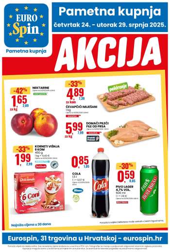 Eurospin katalog - 24.07.2025. - 30.07.2025.