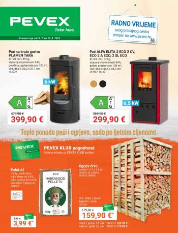 Pevex katalog - 24.07.2025. - 25.08.2025.