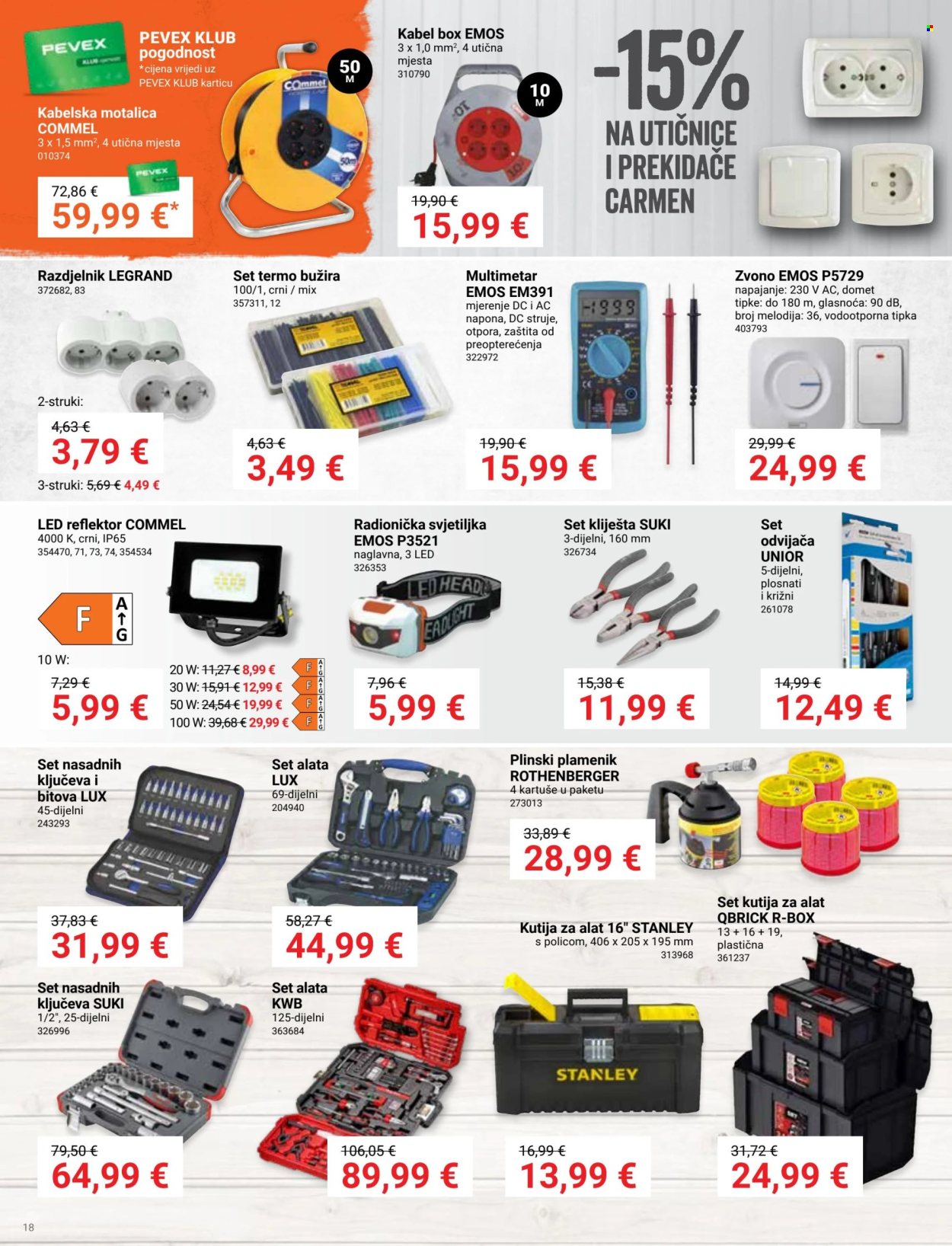 Pevex katalog - 24.07.2025. - 25.08.2025. Stranica 18