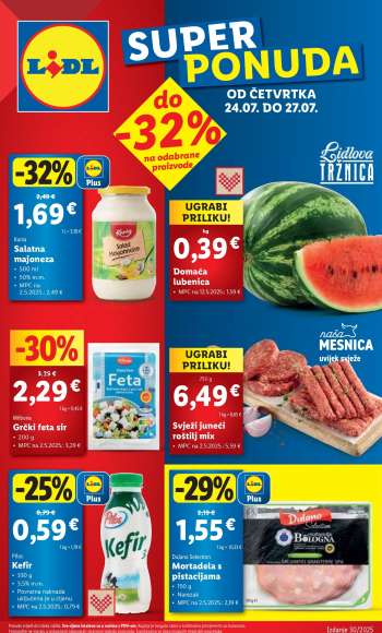 Lidl katalog - 24.07.2025. - 27.07.2025.