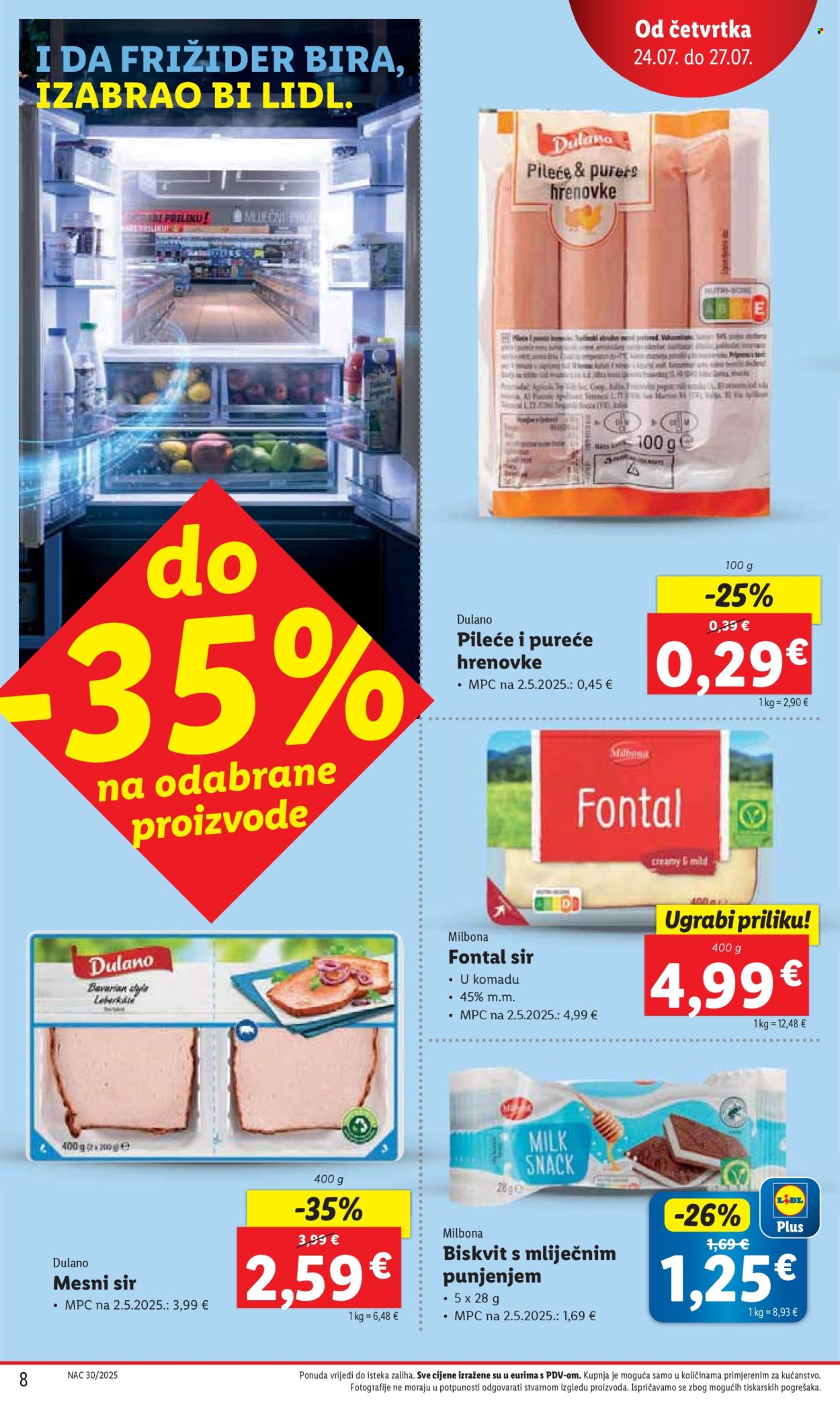 Lidl katalog - 24.07.2025. - 27.07.2025. Stranica 8